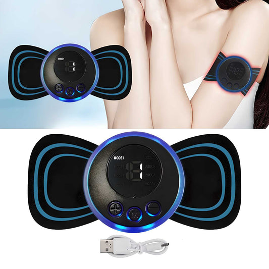 8-Mode Rechargeable Electric Massager for Pain Relief